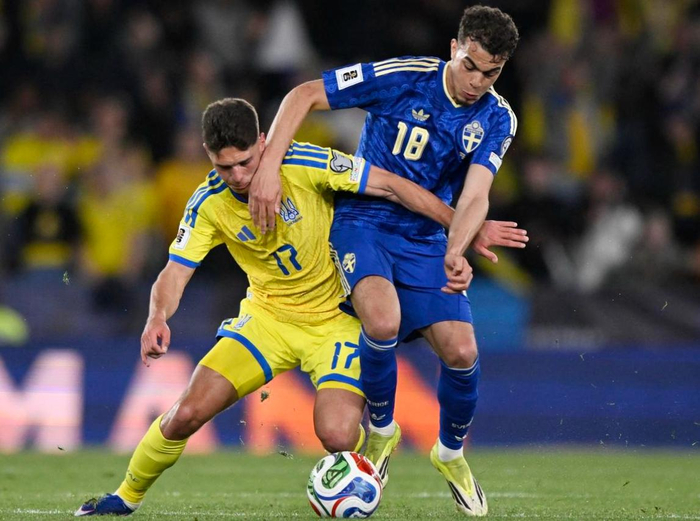 乌克兰惨败瑞典无缘世界杯，哲凯赖什三度建功